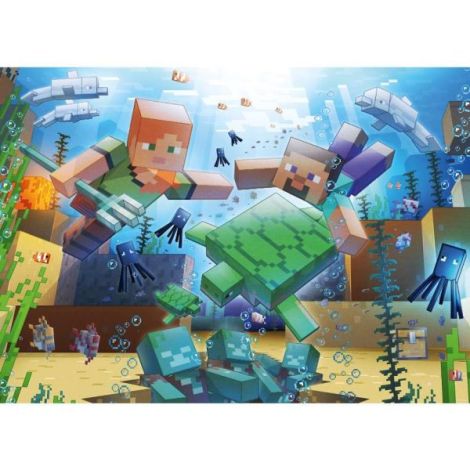 Puzzle Minecraft 1000 piese Ravensburger